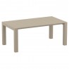  Compamia Vegas 70-86 Inch Extendable Dining Table - Dove Gray