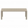  Compamia Vegas 70-86 Inch Extendable Dining Table - Dove Gray