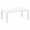 Compamia Vegas 70-86 Inch Extendable Dining Table - White - Compamia Vegas 70-86 Inch Extendable Dining Table - White