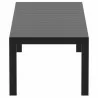 Compamia Vegas 102-118 Inch Extendable Dining Table - Black - Compamia Vegas 102-118 Inch Extendable Dining Table - Black