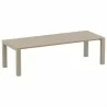 Compamia Vegas 102-118 Inch Extendable Dining Table - Dove Gray - Compamia Vegas 102-118 Inch Extendable Dining Table - Dove Gray