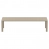 Compamia Vegas 102-118 Inch Extendable Dining Table - Dove Gray