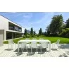 Compamia Vegas 102-118 Inch Extendable Dining Table - White - Compamia Vegas 102-118 Inch Extendable Dining Table - White