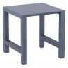 Compamia Vegas Ares Extending Table in Dark Grey - Unextended