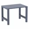 Compamia Vegas Air Bar Height Table in Dark Grey- Extended - Compamia Vegas Air Bar Height Table in Dark Grey- Extended
