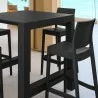 Compamia Vegas Maya 5 pc Bar Set with 39 inch to 55 inch Extendable in Black - Lifestyle - Compamia Vegas Maya 5 pc Bar Set with 39 inch to 55 inch Extendable in Black - Lifestyle