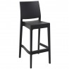 Compamia Vegas Maya 5 pc Bar Set with 39 inch to 55 inch Extendable in Black - Diing Chair