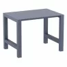 Compamia Vegas Maya Bar Height Table in Dark Grey - Extended - Compamia Vegas Maya Bar Height Table in Dark Grey - Extended
