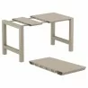 Compamia Vegas Maya Bar Height Table in Taupe - Extensions - Compamia Vegas Maya Bar Height Table in Taupe - Extensions