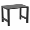 Compamia Vegas Cross 5 pc Bar Set with 39 inch to 55 inch Extendable in Black - Extended Tables - Compamia Vegas Cross 5 pc Bar Set with 39 inch to 55 inch Extendable in Black - Extended Tables