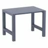Compamia Vegas Victor Bar Height Table in Dark Grey - Extended - Compamia Vegas Victor Bar Height Table in Dark Grey - Extended