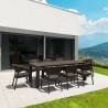 Compamia Panama California 9-Piece Extendable Dining Set - Brown