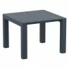 Compamia Daytona Wickerlook 5-Piece Extendable Dining Set - Dark Gray - Compamia Daytona Wickerlook 5-Piece Extendable Dining Set - Dark Gray