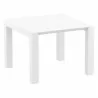 Compamia Daytona Wickerlook 5-Piece Extendable Dining Set - White - Compamia Daytona Wickerlook 5-Piece Extendable Dining Set - White