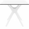 Ibiza Square Table 31 inch White -  - Ibiza Square Table 31 inch White - 