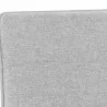Sunpan Huxley Dining Chair in Belfast Heather Grey - Closeup Top Angle - Sunpan Huxley Dining Chair in Belfast Heather Grey - Closeup Top Angle