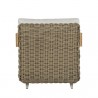 Sunpan Potenza Armchair Palazzo Cream - Back Angle