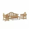 Anderson Teak Marlborough Bench with 2 Marlborough Armchair and Rectangular Coffee Table-6 - Anderson Teak Marlborough Bench with 2 Marlborough Armchair and Rectangular Coffee Table-6