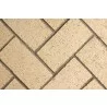 Mosaic Masonry Firebrick Liners - Ivory Full Herringbone - Mosaic Masonry Firebrick Liners - Ivory Full Herringbone