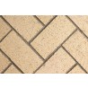 Mosaic Masonry Firebrick Liners - Ivory Full Herringbone