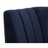 Sunpan Modular Banquette Corner Seat Abbington Navy - Closeup Top Angle - Sunpan Modular Banquette Corner Seat Abbington Navy - Closeup Top Angle