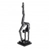 Moe's Home Collection Namaste Statue Graphite - Angled View