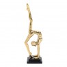 Moe's Home Collection Namaste Statue Gold - Side