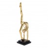 Moe's Home Collection Namaste Statue Gold - Angled View
