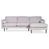 Moe's Home Collection UNWIND SECTIONAL FOG LEFT, Front Angle