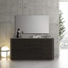 J&M Furniture Faro Premium Bedroom Set in Wenge with Light Grey  001