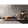 J&M Furniture Metropolitan King & Queen Size Bed-SideView
