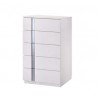 J&M Furniture Palermo White -Chest