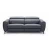 J&M Furniture Lorenzo in Blue Grey Sofa Front View - J&M Furniture Lorenzo in Blue Grey Sofa Front View
