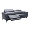 J&M Furniture Lorenzo in Blue Grey Loveseat View