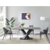 J&M Furniture MC Elegance Fixed Table - Indoor Front View
