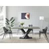 J&M Furniture MC Elegance Fixed Table - Indoor Front View - J&M Furniture MC Elegance Fixed Table - Indoor Front View