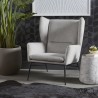 Sunpan Kasen Lounge Chair Belfast Heather Grey - Lifestyle