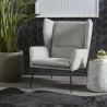 Sunpan Kasen Lounge Chair Belfast Heather Grey - Lifestyle - Sunpan Kasen Lounge Chair Belfast Heather Grey - Lifestyle