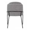 Jambi Dining Chair Black & White- back view 1 - Jambi Dining Chair Black & White- back view 1