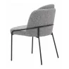 Jambi Dining Chair Black & White- back view 2 - Jambi Dining Chair Black & White- back view 2