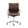 Woodstock Marketing Janis Side Chair - Brown - Front - Woodstock Marketing Janis Side Chair - Brown - Front