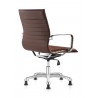 Woodstock Marketing Janis Side Chair - Brown - Back Angled