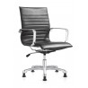 Woodstock Marketing Janis Side Chair - Black - Angled View