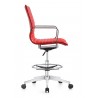 Woodstock Marketing Janis Stool - Red - Side