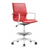 Woodstock Marketing Janis Stool - Red - Angled