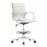 Woodstock Marketing Janis Stool - White - Angled Vew
