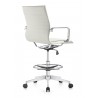 Woodstock Marketing Janis Stool - White - Back Angle