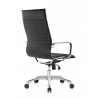 Woodstock Marketing Janis High Back Swivel Arm Chair -Black Back Perspective - Woodstock Marketing Janis High Back Swivel Arm Chair -Black Back Perspective