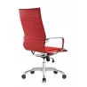 Woodstock Marketing Janis High Back Swivel Arm Chair -Red Back Perspective - Woodstock Marketing Janis High Back Swivel Arm Chair -Red Back Perspective