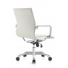 Woodstock Marketing Janis Mid Back Chair - White Back Perspective
